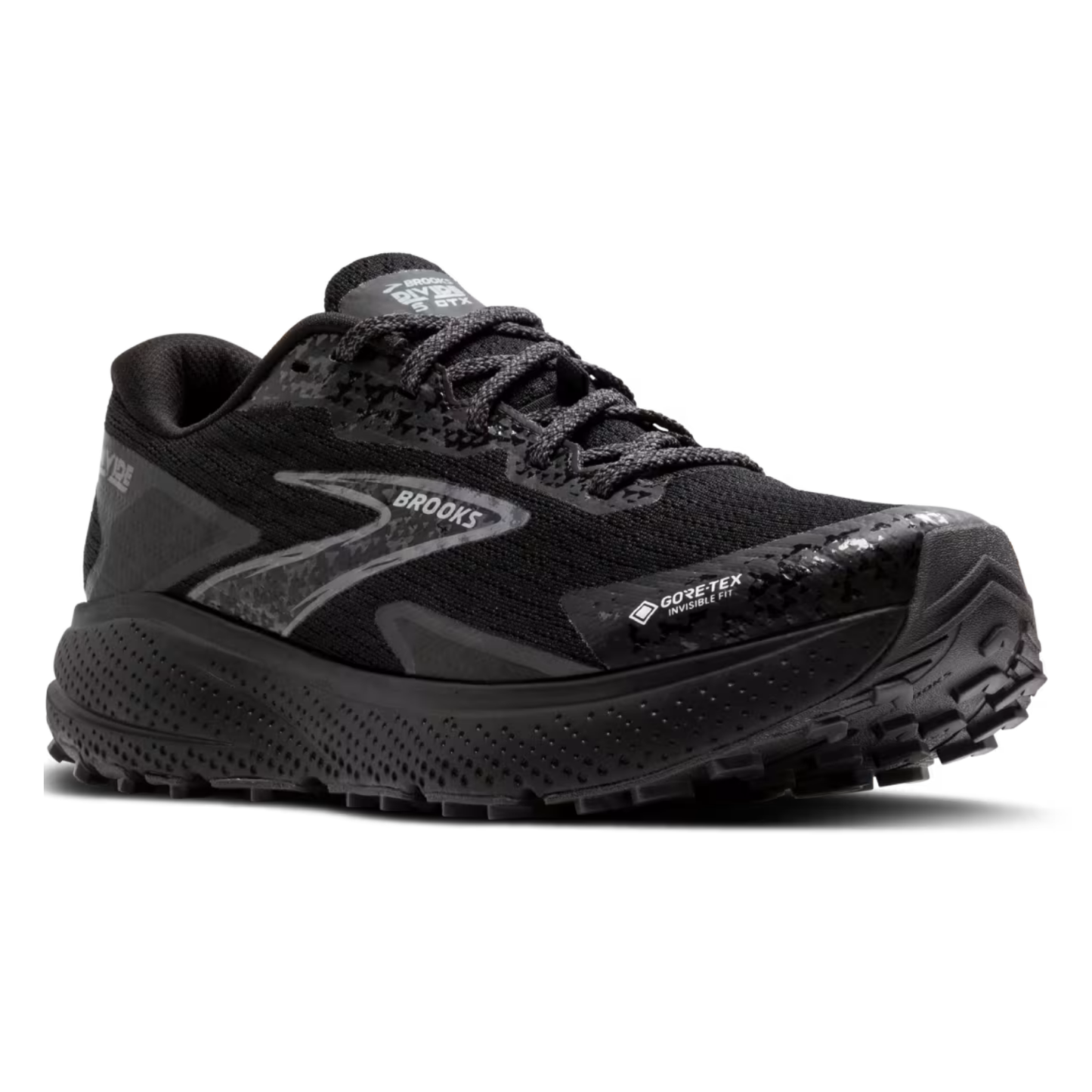 Brooks Men's Divide 5 GTX (D) Black / Alloy / Primer Grey - shoeguru-au