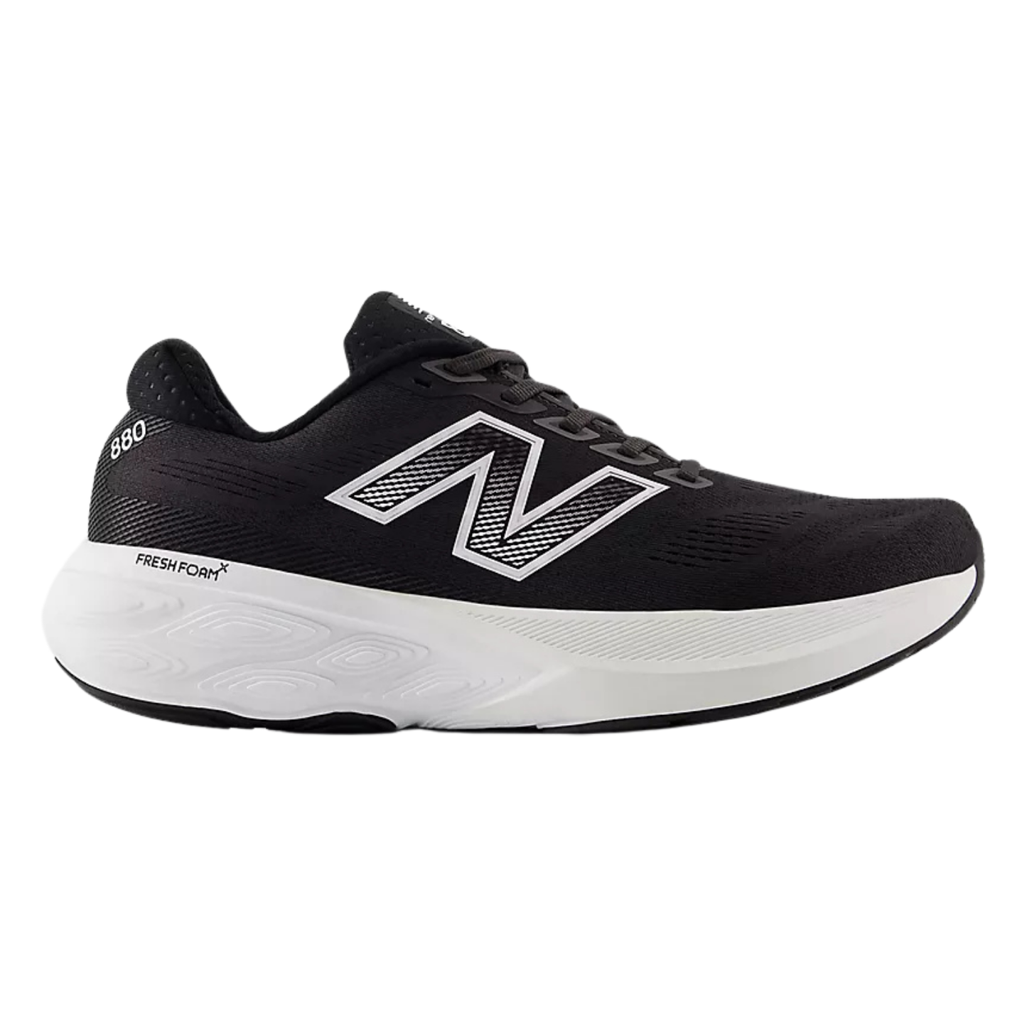 New Balance Men's 880 v15 (4E) Black / White - shoeguru-au