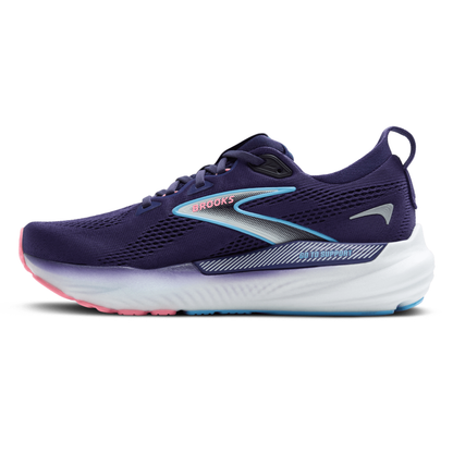Brooks Women's Glycerin GTS 22 (D) Blue Ribbon / Peacoat / Dianthus - shoeguru-au