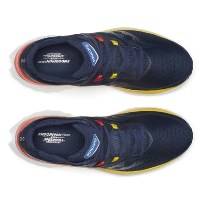 Saucony Men's Endorphin Speed 4 (D) Navy / Spice - shoeguru-au