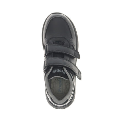 Propet Men's Ultima Strap (5E) Black - shoeguru-au