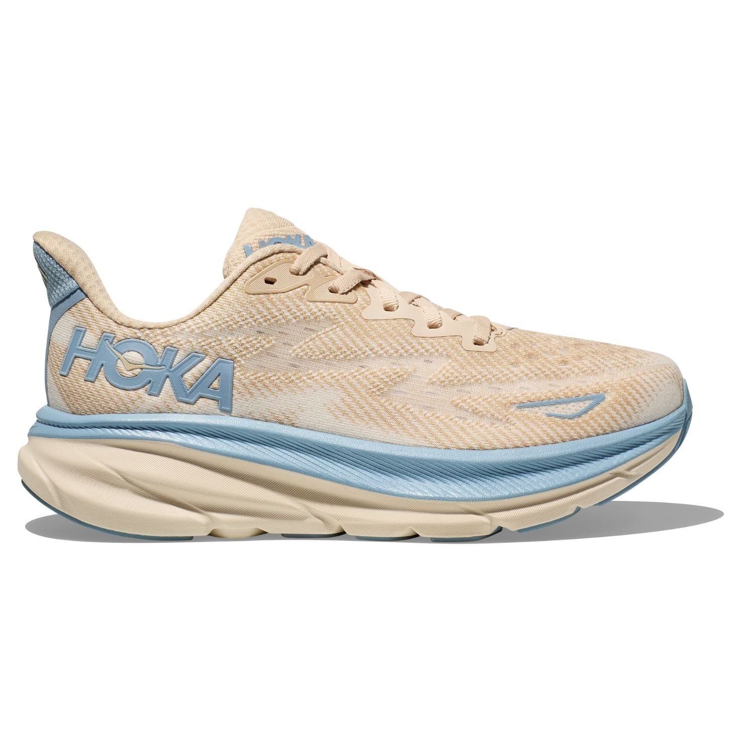 Hoka Women's Clifton 9 (B) Oak / Alabaster - shoeguru-au