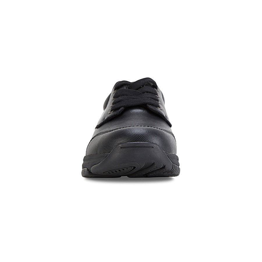 Clarks Alert Scuff Resistant Toe (E+) Black - shoeguru-au