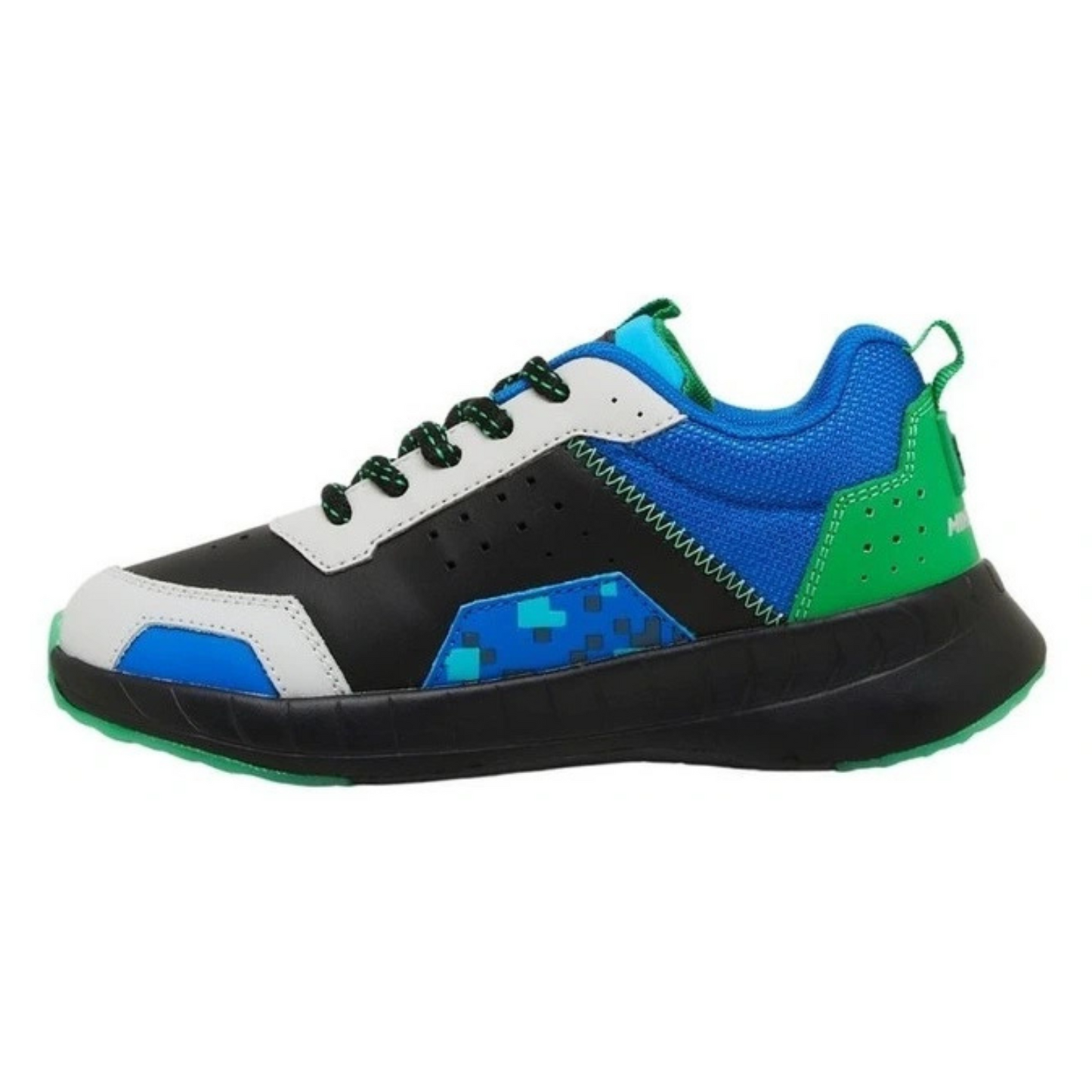 Clarks Hendrix (E+) Charcoal / Blue / Green - shoeguru-au