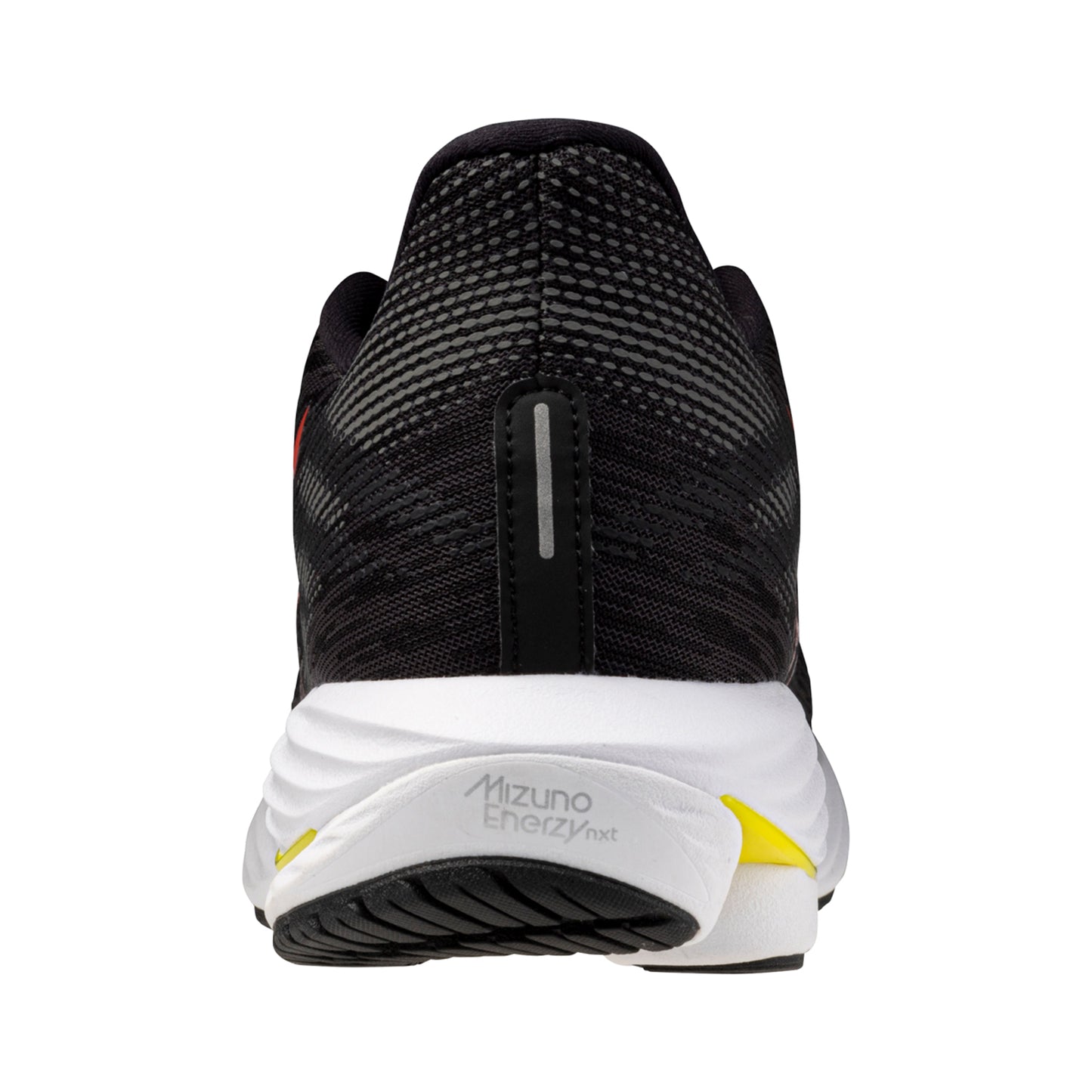 Mizuno Men's Wave Rider 28 (D) Black / White / Evening Primrose - shoeguru-au