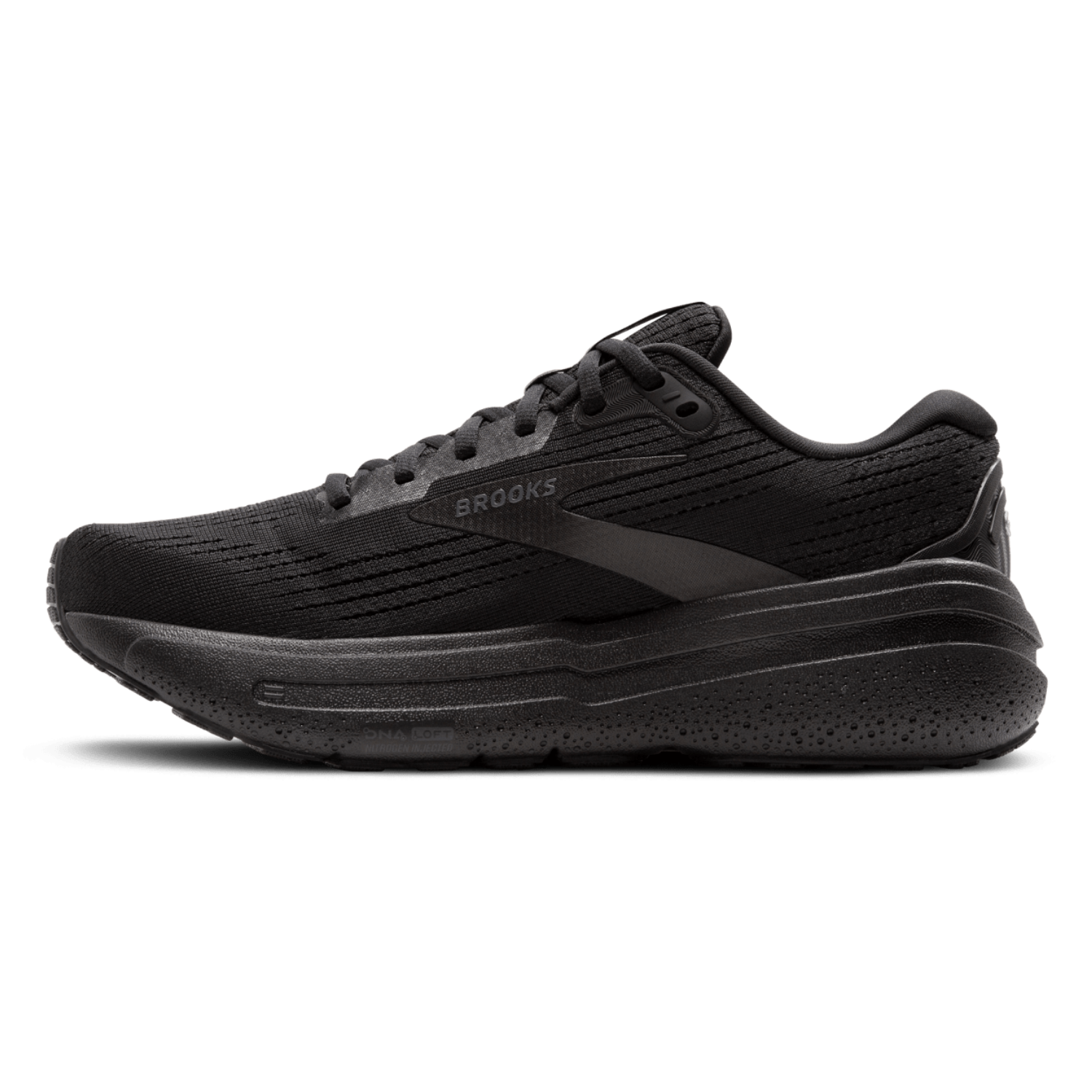 Brooks Women’s Ghost Max 2 (2E) Black / Black / Ebony - shoeguru-au
