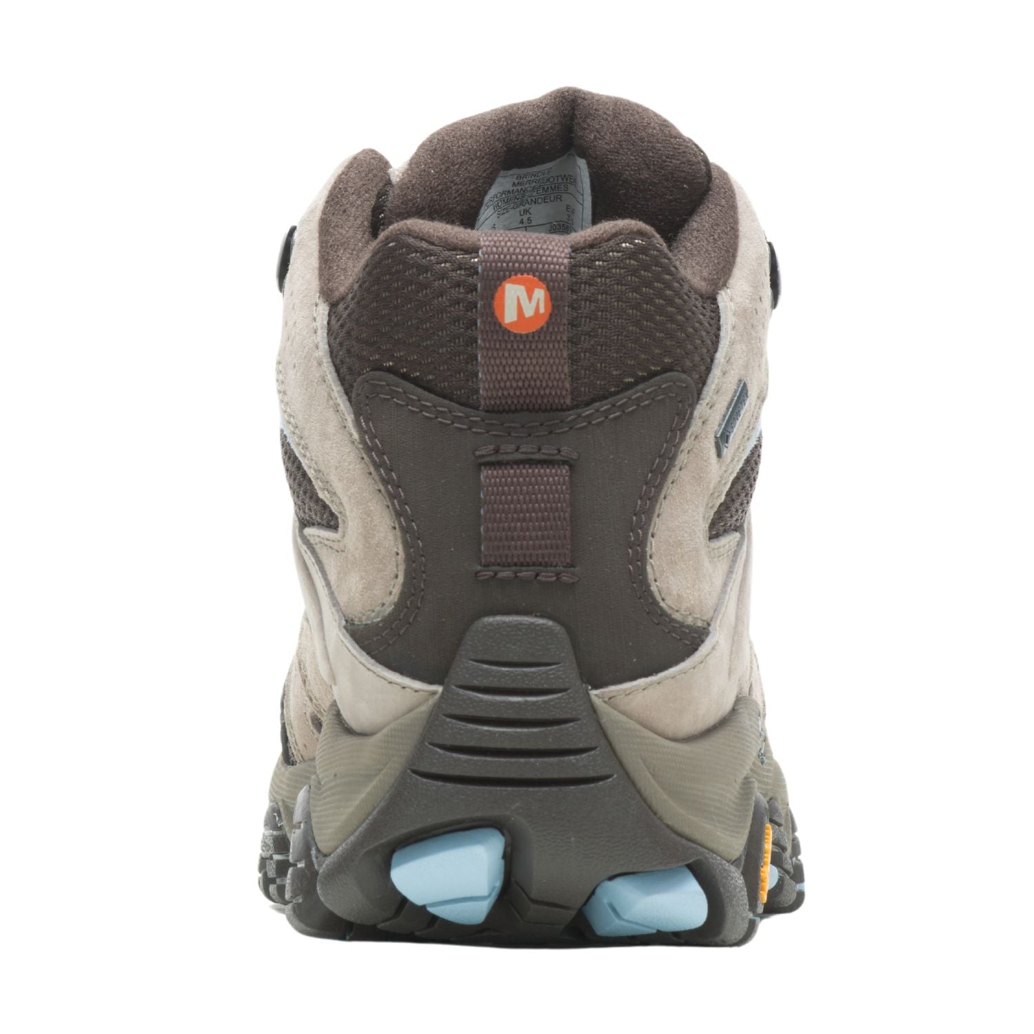 Merrell Men's Moab 3 Mid GTX (2E) Brindle - shoeguru-au