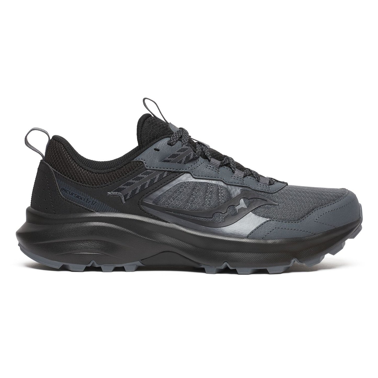 Saucony Men's Excursion Tr17 (2E) Black / Shadow - shoeguru-au