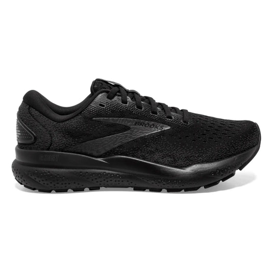 Brooks Men's Ghost 16 GTX (D) Black / Black - shoeguru-au