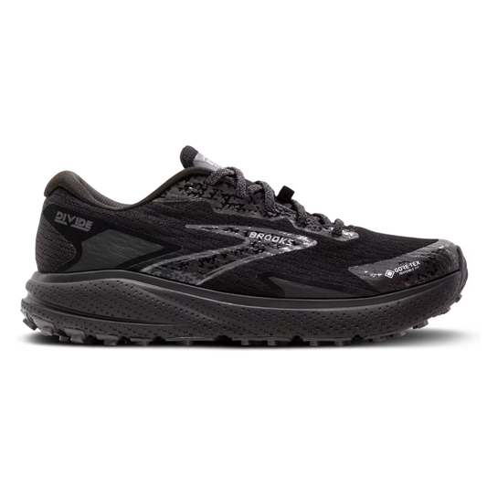 Brooks Men's Divide 5 GTX (D) Black / Alloy / Primer Grey - shoeguru-au
