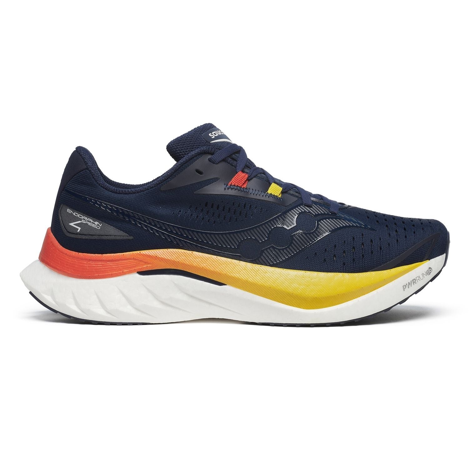Saucony Men's Endorphin Speed 4 (D) Navy / Spice - shoeguru-au