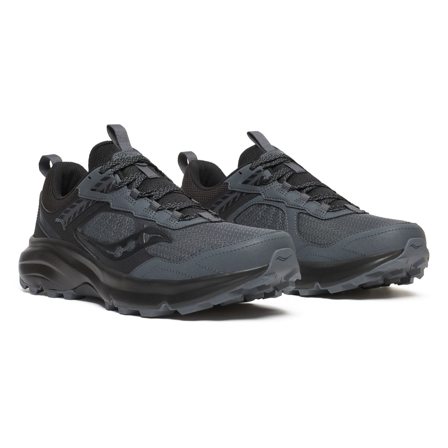 Saucony Men's Excursion Tr17 (2E) Black / Shadow - shoeguru-au