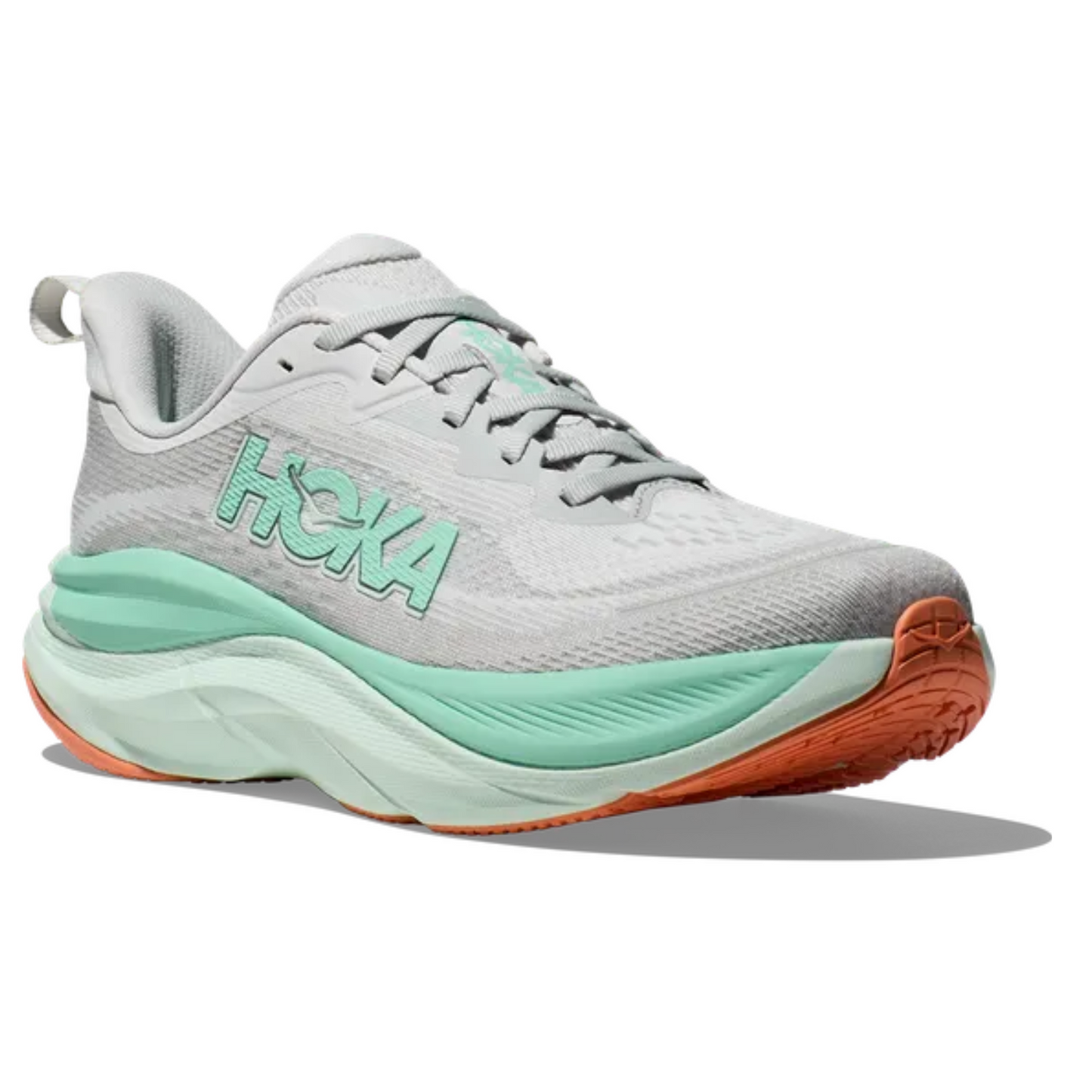 Hoka Women's Skyflow (B) Cosmic Grey / Seafoam - shoeguru-au