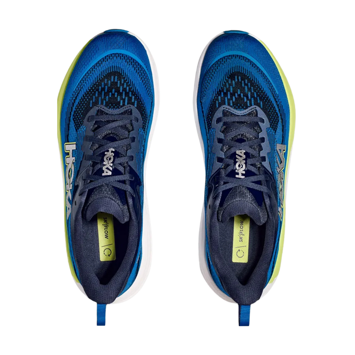 Hoka Men's Skyflow (D) Varsity Navy / Electric Cobalt - shoeguru-au