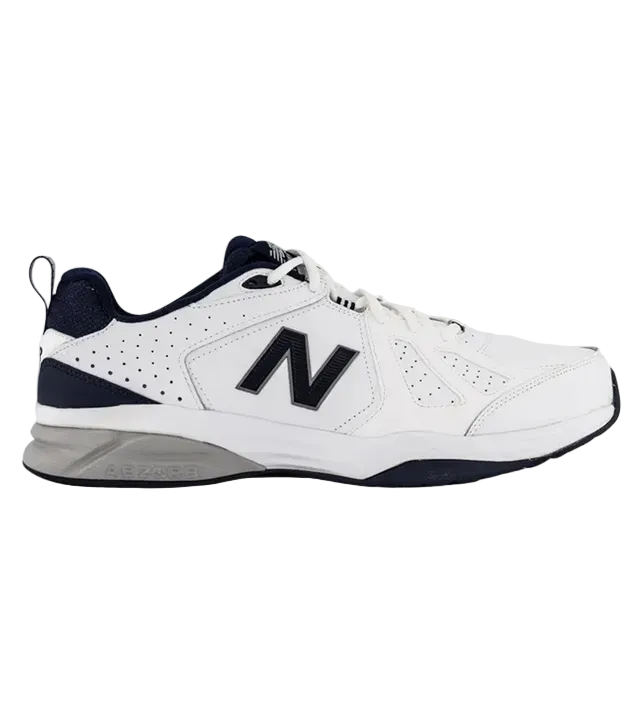 New Balance Men's 857 (2E) White / Navy - shoeguru-au